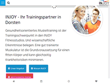 Tablet Screenshot of injoy-dorsten.de